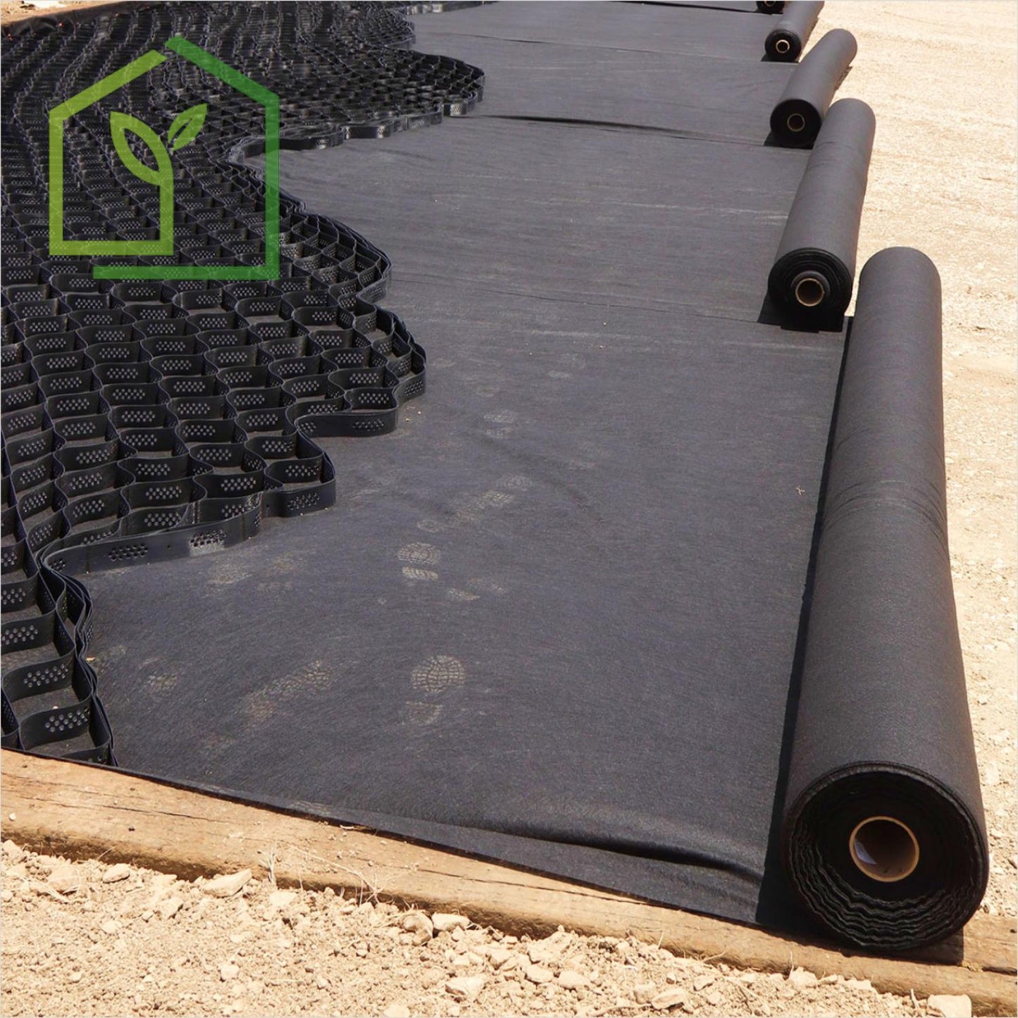 Geotextil 200 gr/m² 4×200 m – Tela Drenaje y Estabilización-Geotextil-HBTA62-Garden Market