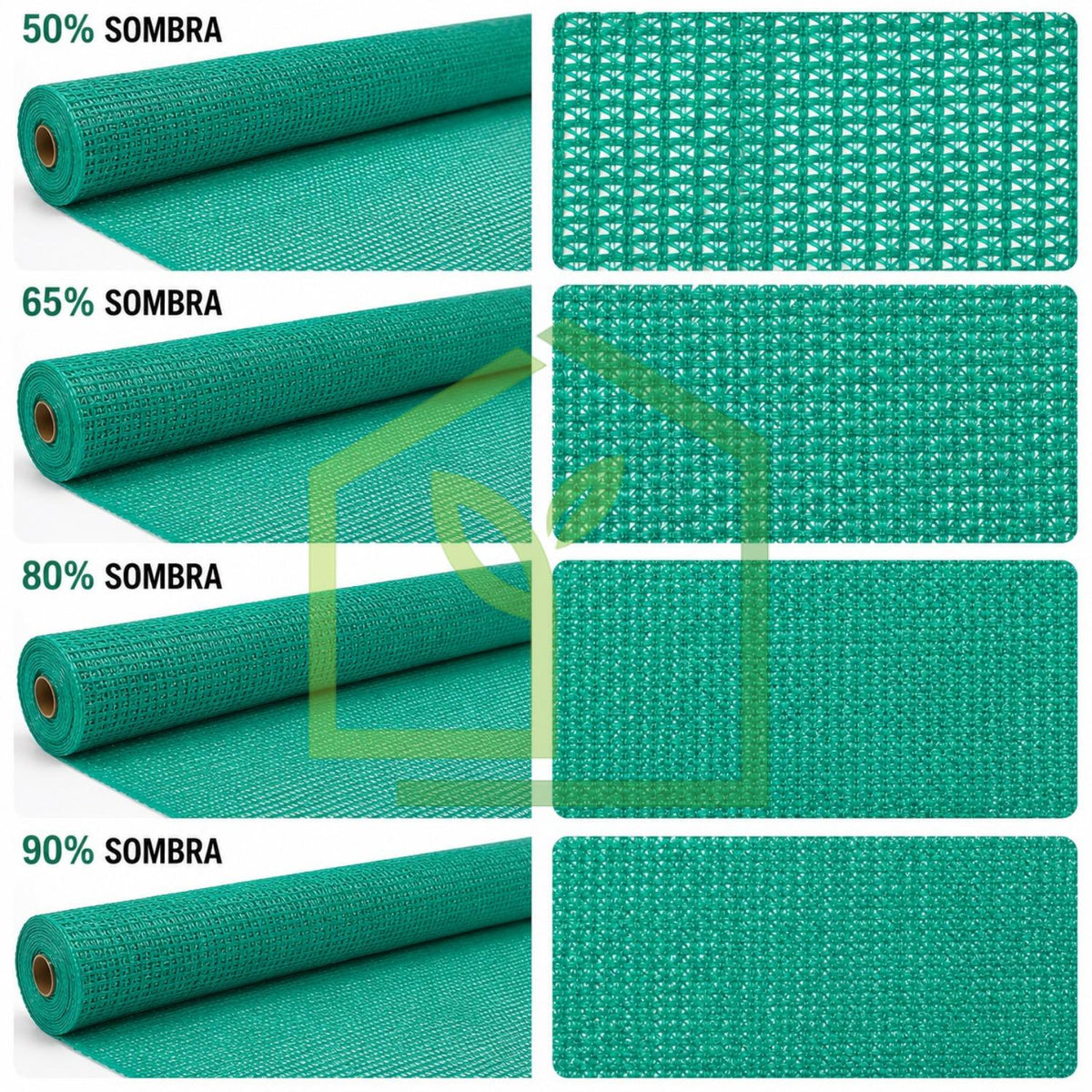 Malla Raschel 80% sombra, Verde - 2,1x100m-Mallas Raschel-HBTA04-Garden Market