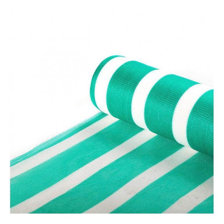 Malla Raschel 65% Verde/Blanco 4.2x100 Metros - Garden Market