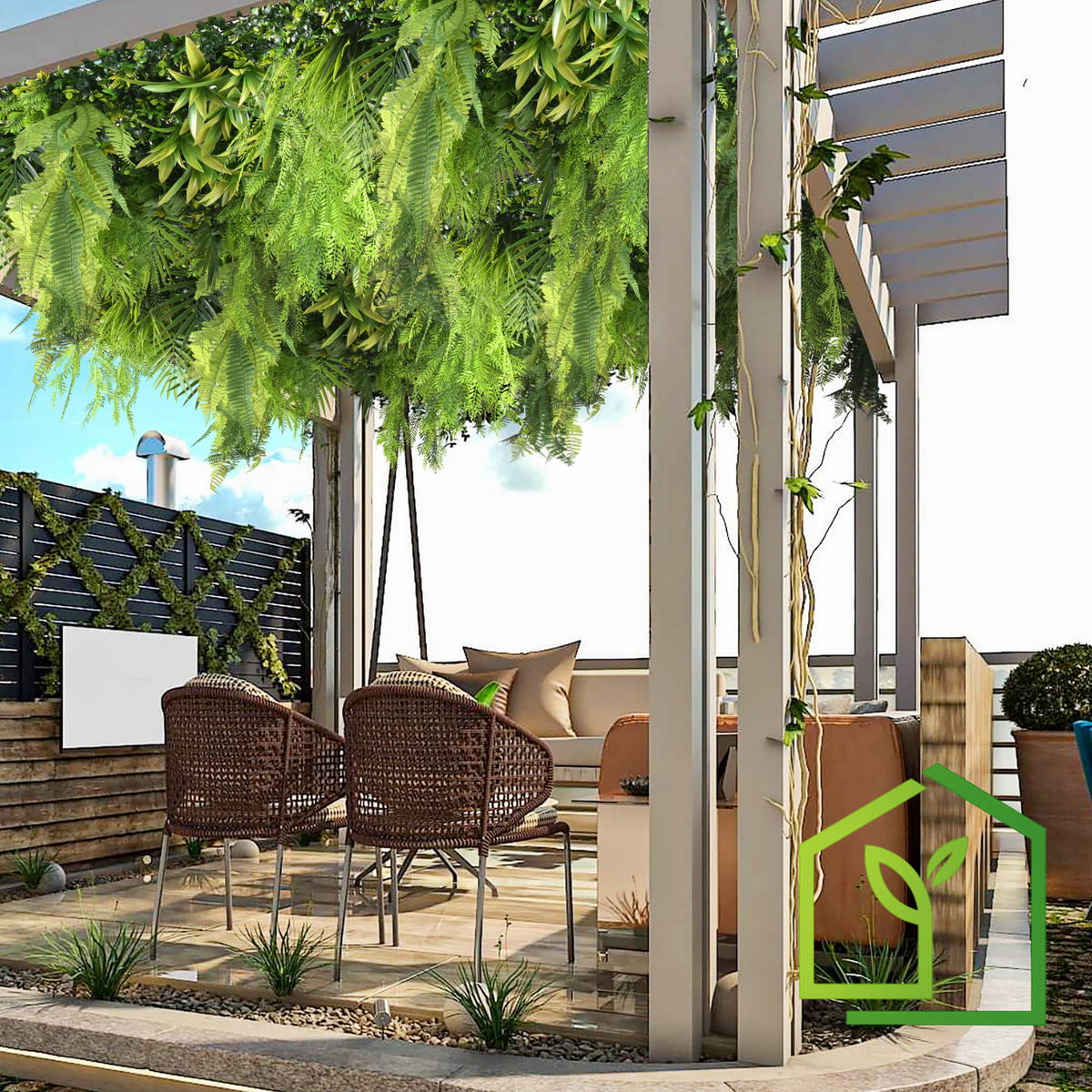 Jardin Vertical Techo 1m2