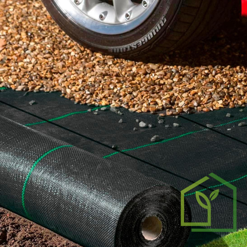 Malla Antimaleza 90 g/m² 2×50m – Rollo de Tela