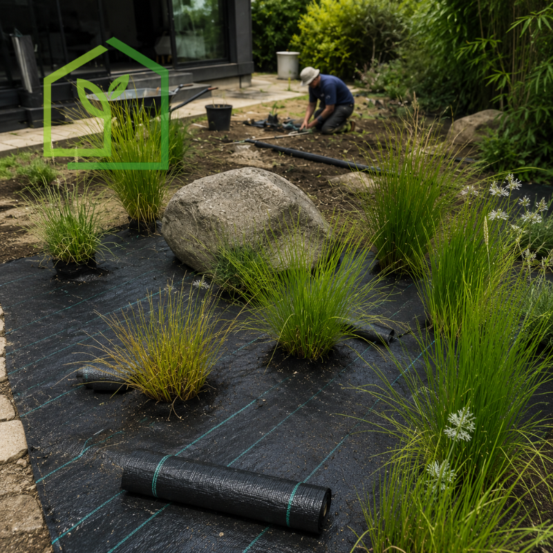 Malla Antimaleza 90 g/m² 2×5m – Rollo de Tela-Antimaleza-HBCC01_10M-Garden Market