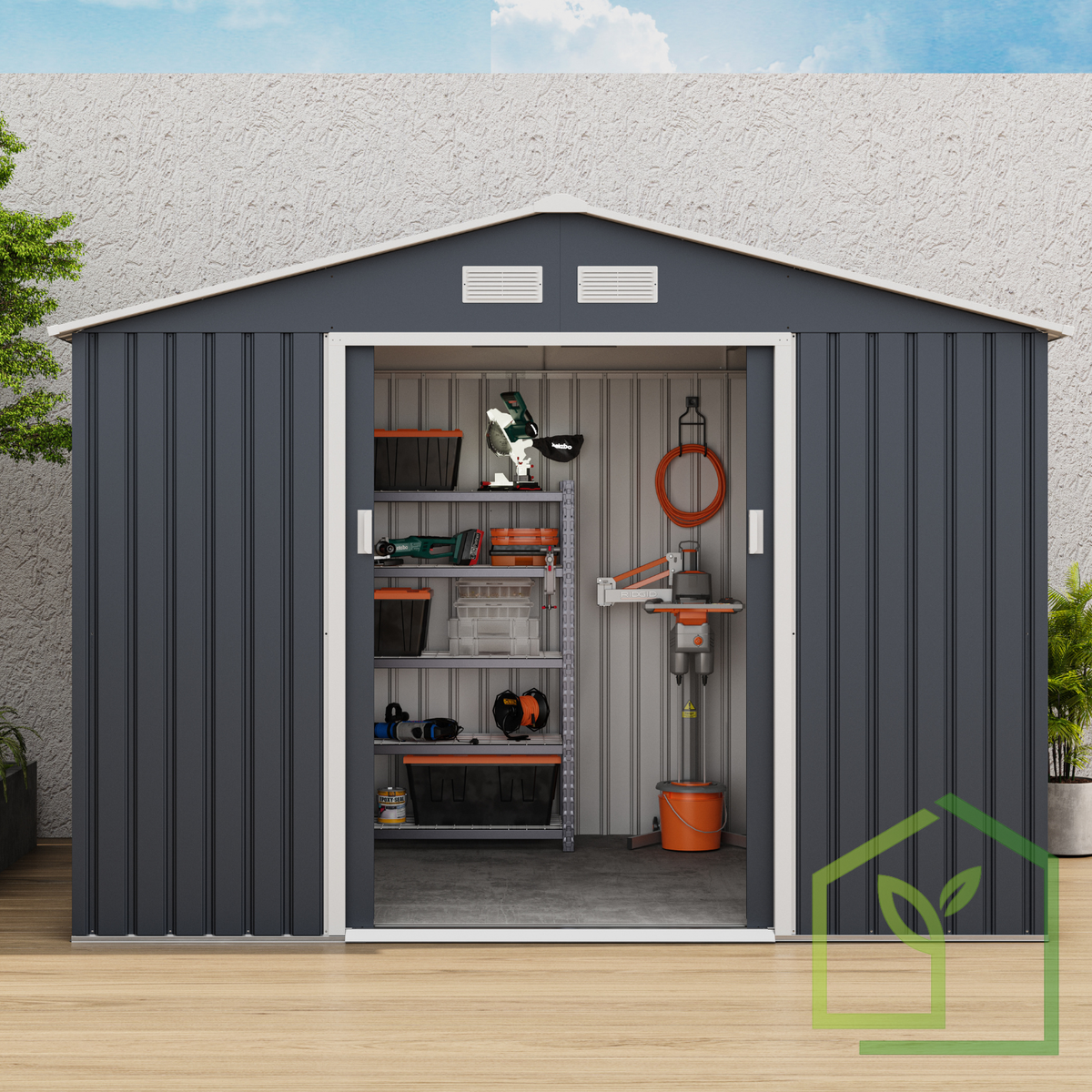 Bodega Archer C 5,29m² Gris