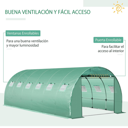 Cobertor Invernadero 24 Mt2-Cobertor Invernaderos-HBIP04X_C-Huertos e Invernaderos-Garden Market