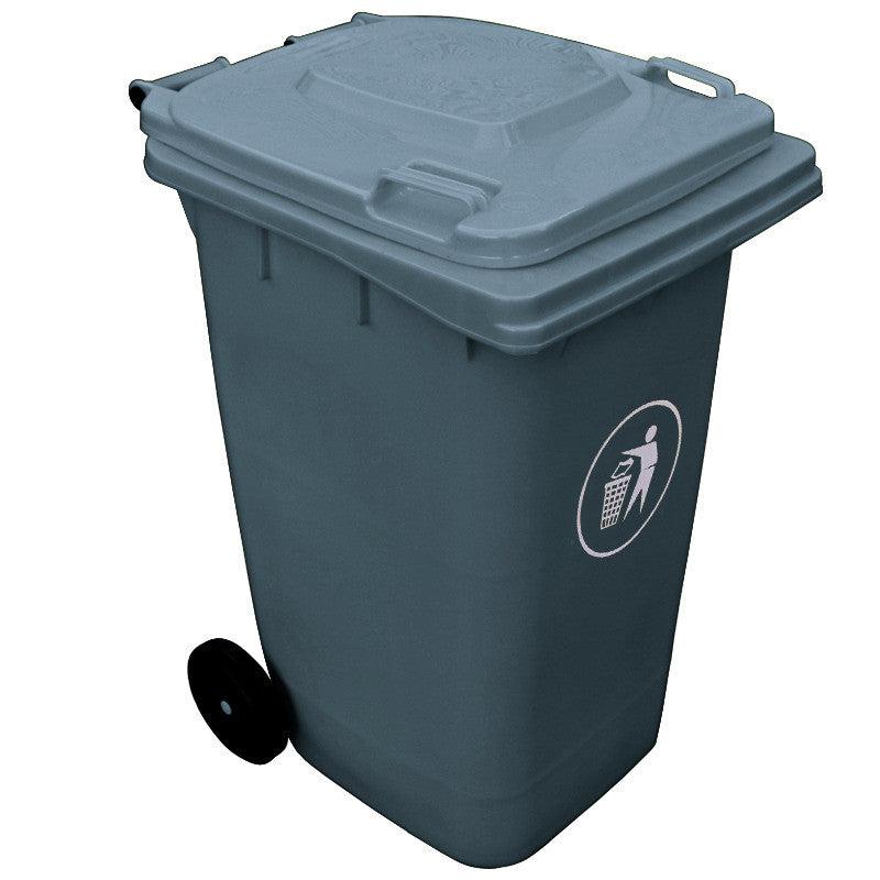 Contenedor de Basura 240 Lts Gris-SN02GrisZ-Contenedores de Basura,Oferta-Garden Market