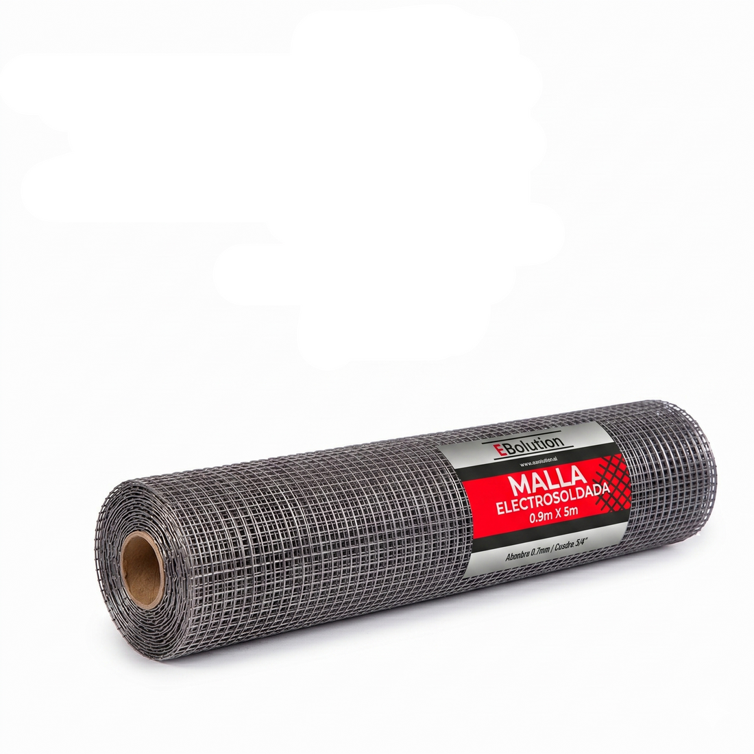 Malla Electrosoldada 0,9mx5m(A0,71mm/C3/4")