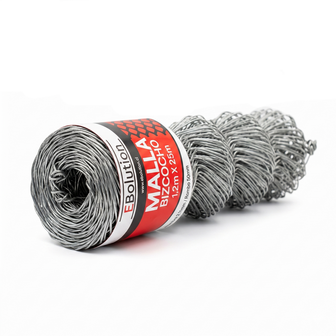 Malla Bizcocho 1,2mx25m(A2,11mm/R50mm)
