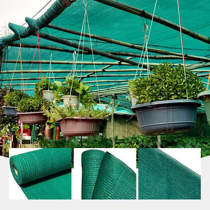 Malla Raschel 65% sombra, Verde - 4,2x100m