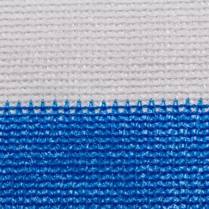 Malla Raschel 80% sombra, Azul/Blanco - 4,2x100m