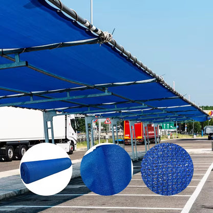 Malla Raschel 65% sombra, Azul - 4,2x100m