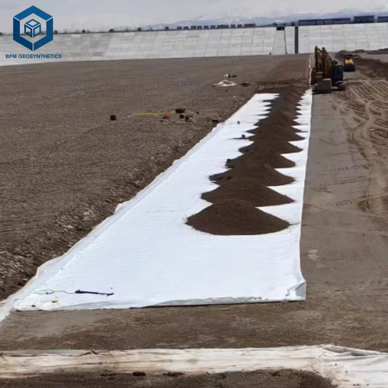 Geotextil 200 gr/m² 4×100 m – Tela Drenaje y Estabilización