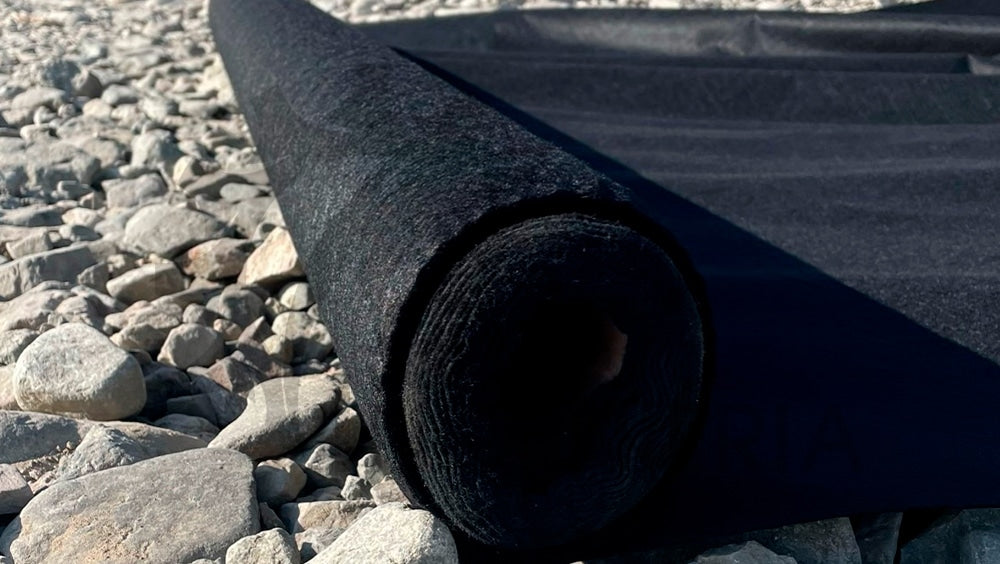 Geotextil 200 gr/m² 1×50 m – Tela Drenaje y Estabilización
