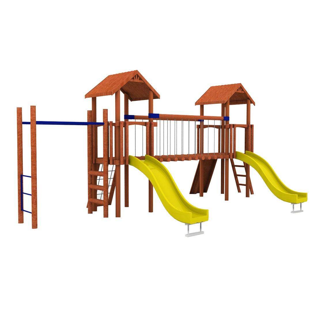 Juego Plaza Madera 101-Centro de Juego-HBUD101-Juegos de Madera-Garden Market