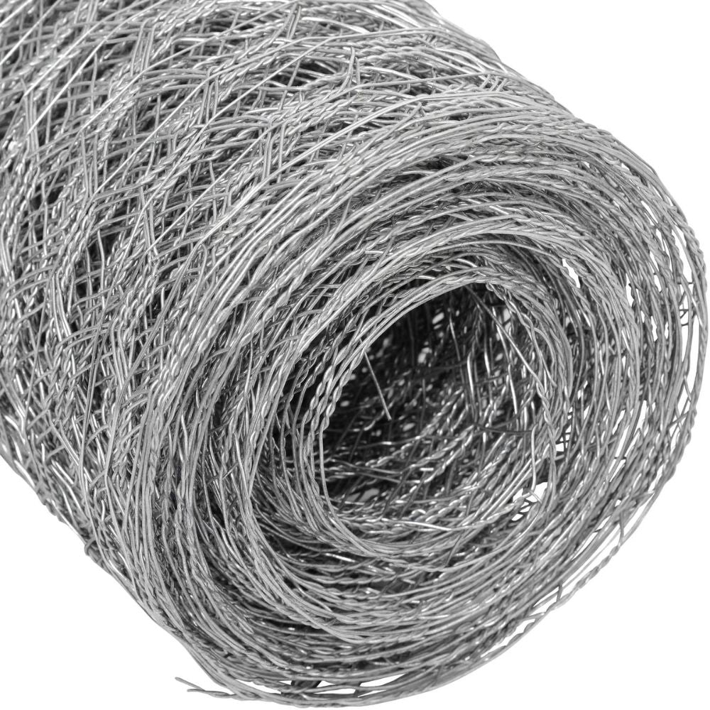 Malla Hexagonal Galvanizada 1" 0,8 x 50m-Malla Exagonal-GMVE03-Cercos y Alambres,NEW-Garden Market