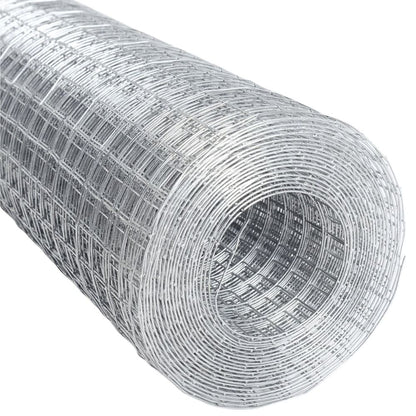 Malla Soldada Galvanizada 1/2" 0,9 x 30m