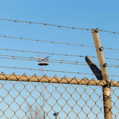 Rollo Alambre Puas Diametro 2,11mm x 100m-Alambre de Puas-GMVE06-Cercos y Alambres,NEW-Garden Market