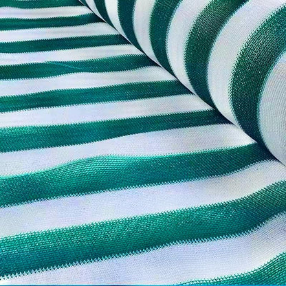 Malla Raschel 65% sombra, Verde/Blanco - 4,2x100m