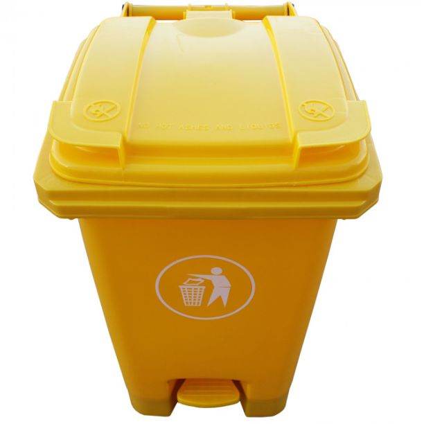 Basurero 60 Litros Amarillo-Contenedor de Basura-SN06AMARILLO-Contenedores de Basura-Garden Market