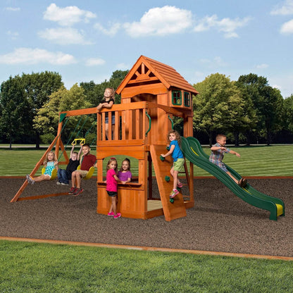 Centro de Juego Atlantis-Columpio de Madera-HB652101-Columpios-Garden Market