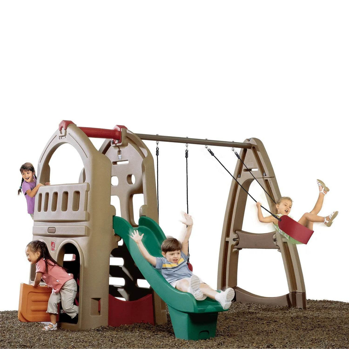 Centro de Juego Playhouse-Columpio de Plástico-HB754300-Columpios-Garden Market