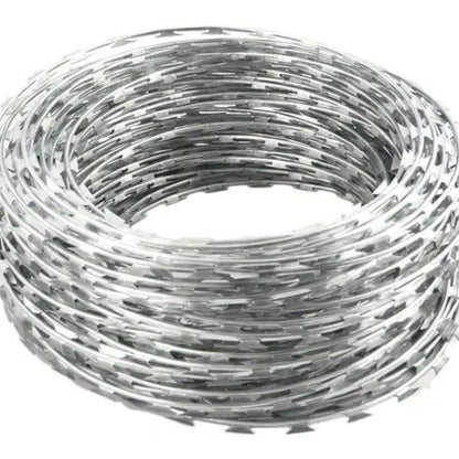 Concertina Acero Galv.diam. 450 mm, alambre 4mm con candado - Garden Market