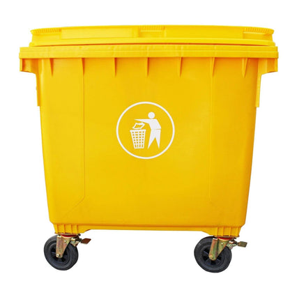 Contenedor Basura 1100 Litros Amarillo-Contenedor de Basura-SN05AMARILLO-Oferta-Garden Market