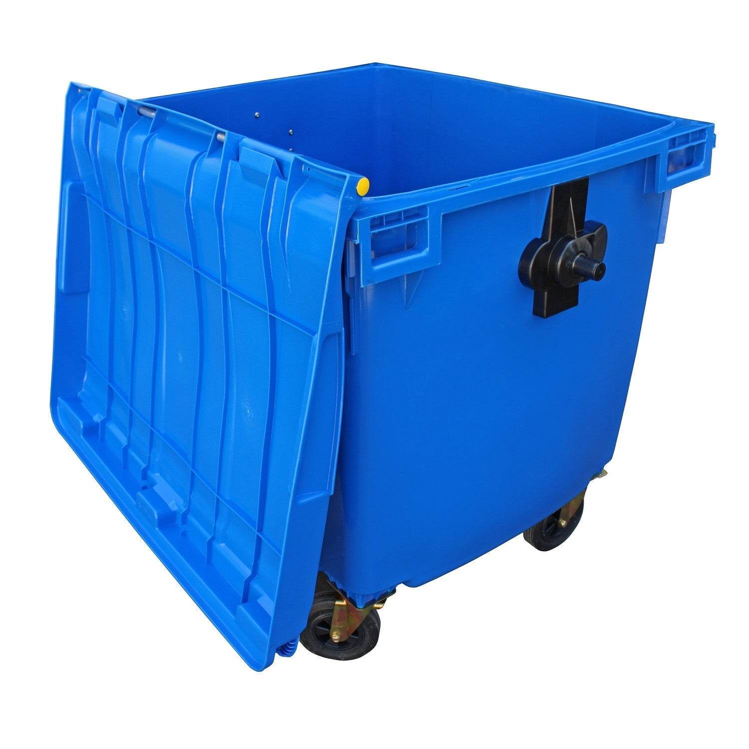 Contenedor Basura 1100 Litros Azul-Contenedor de Basura-SN05AZUL-Contenedores de Basura-Garden Market
