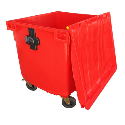 Contenedor Basura 1100 Litros Rojo-Contenedor de Basura-SN05ROJO-Oferta-Garden Market
