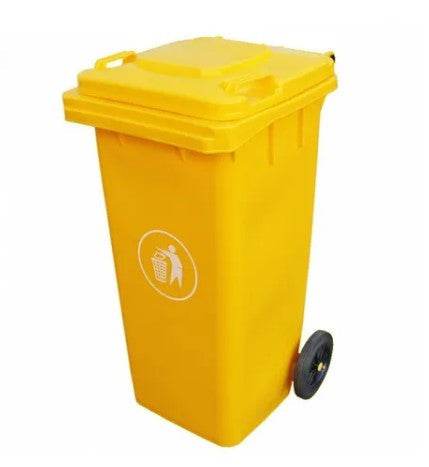 Contenedor Basura 120 LTS Amarillo - Garden Market