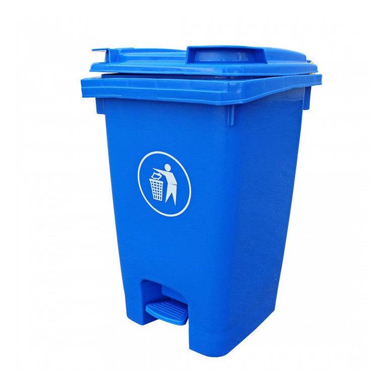 Contenedor Basura 60 Litros Azul-Contenedor de Basura-SN06Azul-Contenedores de Basura-Garden Market