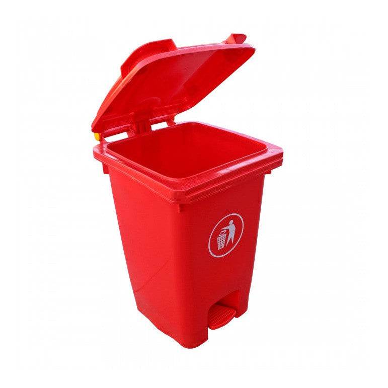 Contenedor Basura 60 Litros Rojo - Garden Market