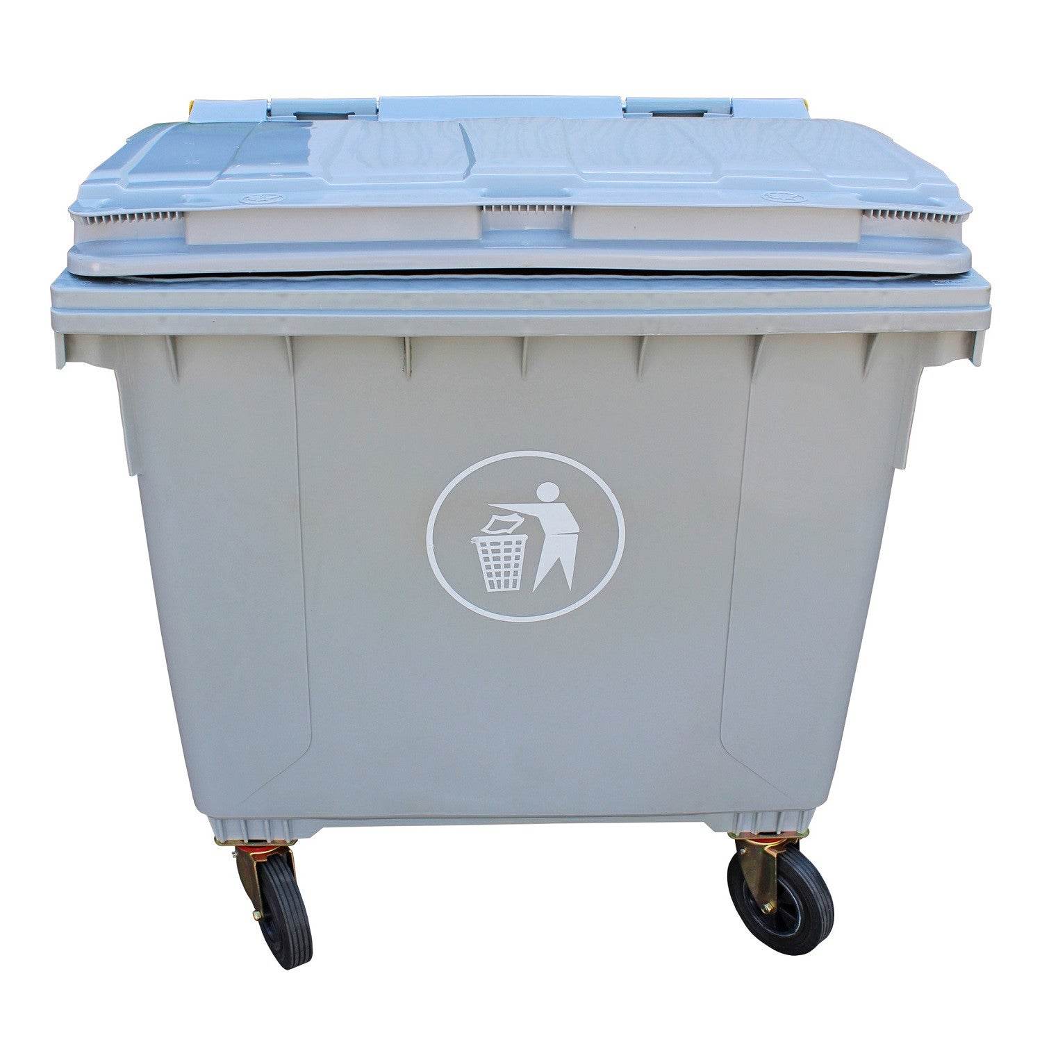 Contenedor Basura 660 LTS Gris - Garden Market