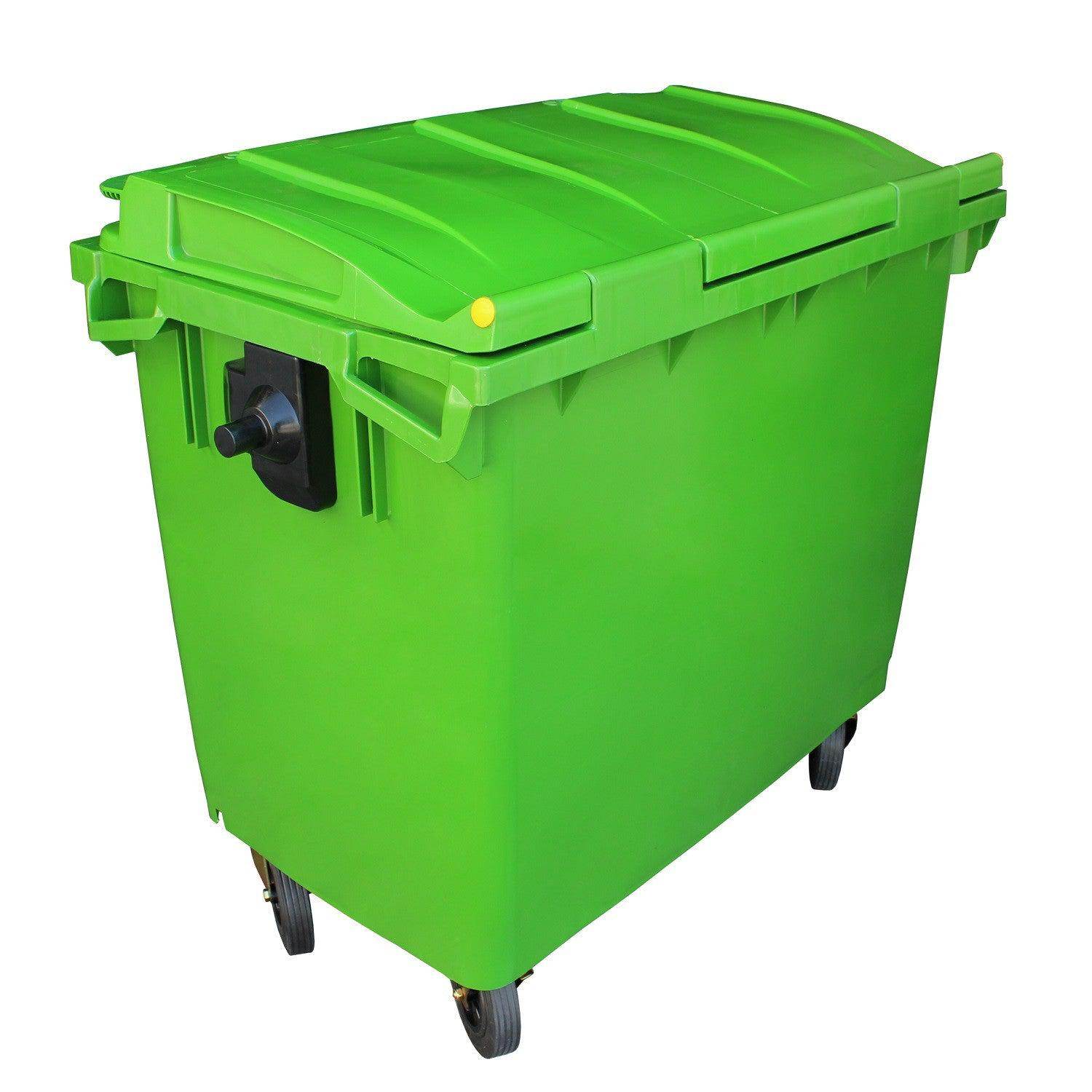 Contenedor Basura 660 LTS Verde - Garden Market