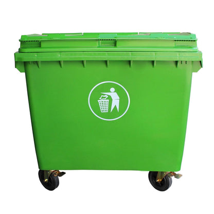Contenedor Basura 660 LTS Verde-Contenedor de Basura-SN04Verde-Oferta-Garden Market