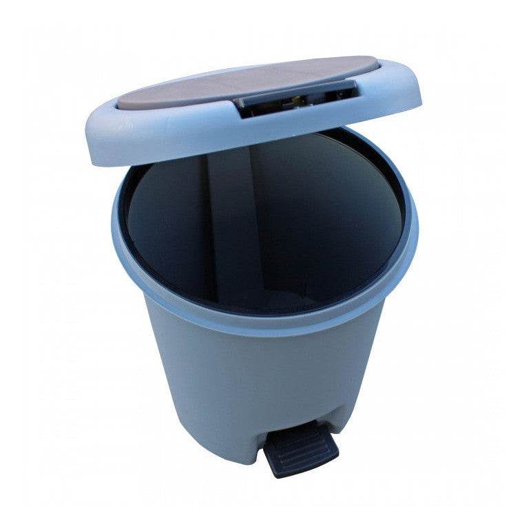 Contenedor Basura Gris 15 LTS-Contenedor de Basura-SN09gris-Contenedores de Basura-Garden Market