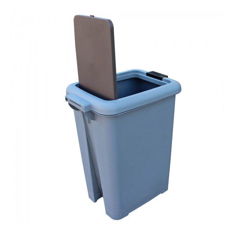 Contenedor Basura Gris 30 LTS-Contenedor de Basura-SN10gris-Contenedores de Basura,Oferta-Garden Market