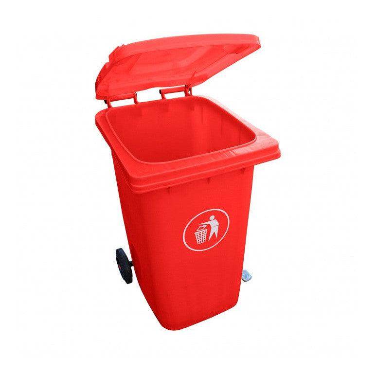 Contenedor con Pedal 120 Lts Rojo-Contenedor con Pedal-SN01ROJO_PEDAL-Contenedore con Pedal,Oferta-Garden Market