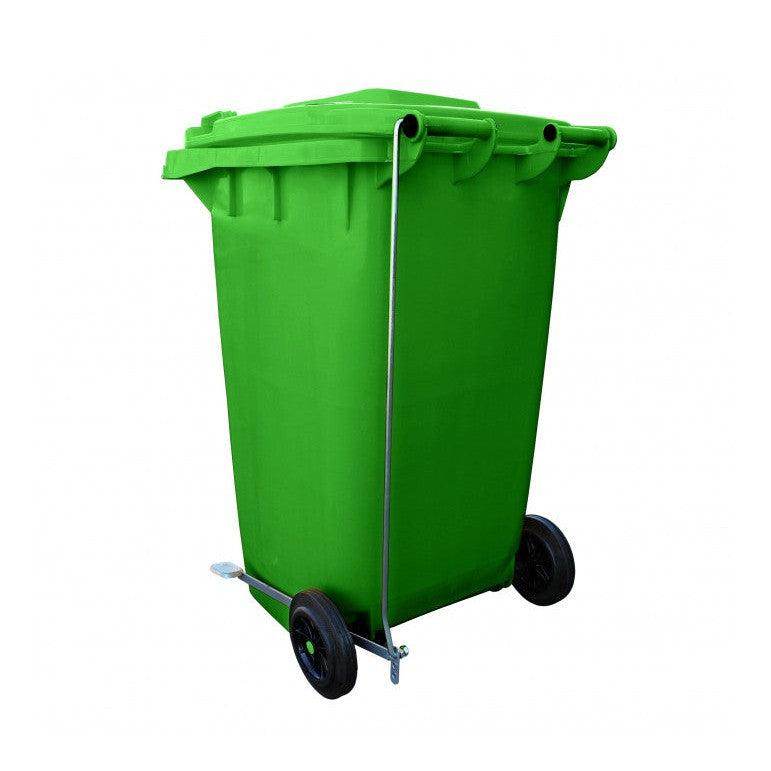 Contenedor con Pedal 120 Lts Verde - Garden Market