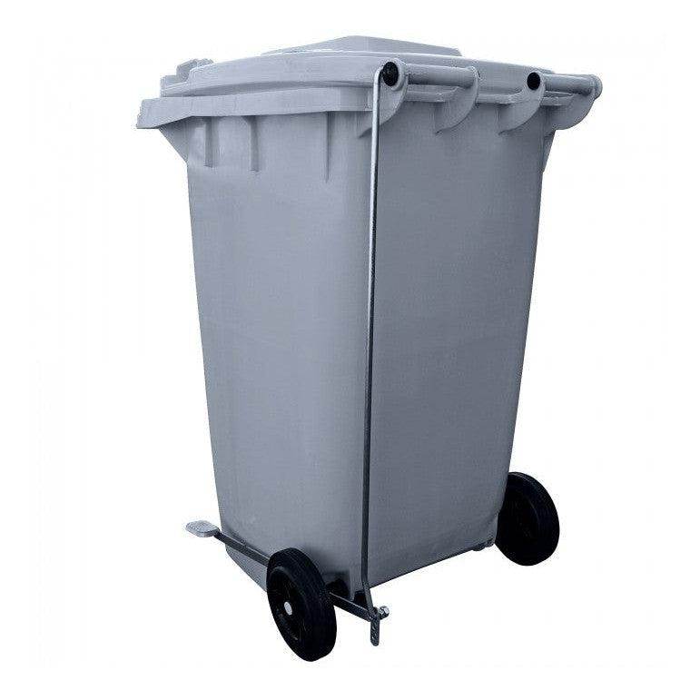 Contenedor con Pedal 240 Lts Gris-Contenedor con Pedal-SN02Gris_PEDAL-Contenedore con Pedal,Oferta-Garden Market