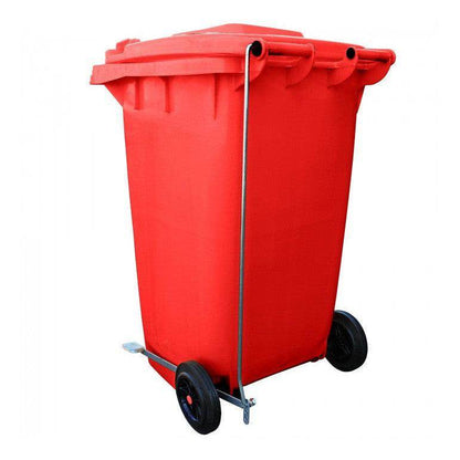 Contenedor Con Pedal 240 Lts Rojo - Garden Market