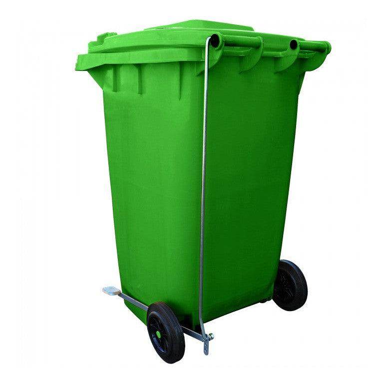 Contenedor Con Pedal 240 Lts Verde-Contenedor con Pedal-SN02Verde_PEDAL-Contenedore con Pedal,Oferta-Garden Market