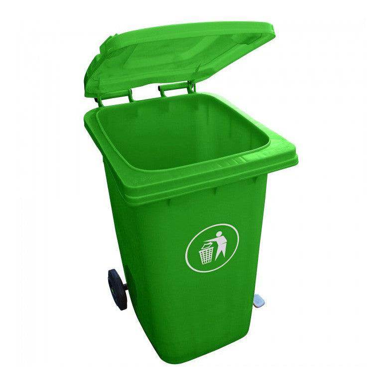 Contenedor Con Pedal 240 Lts Verde-Contenedor con Pedal-SN02Verde_PEDAL-Contenedore con Pedal,Oferta-Garden Market