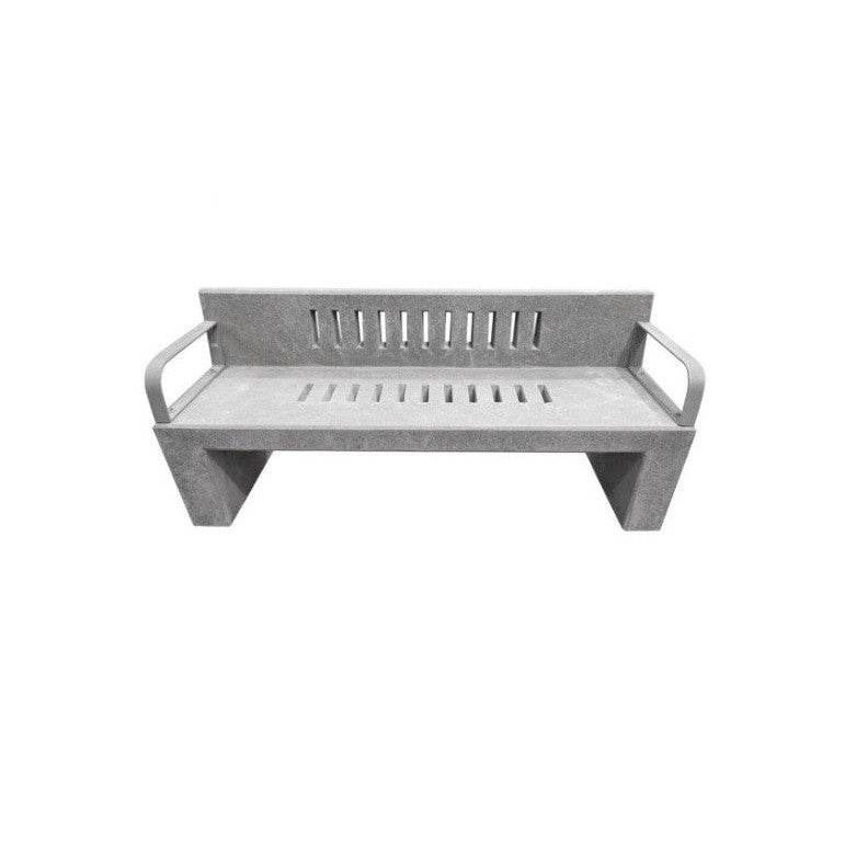 Escaño Hormigón Praga 180 Brazos - Garden Market