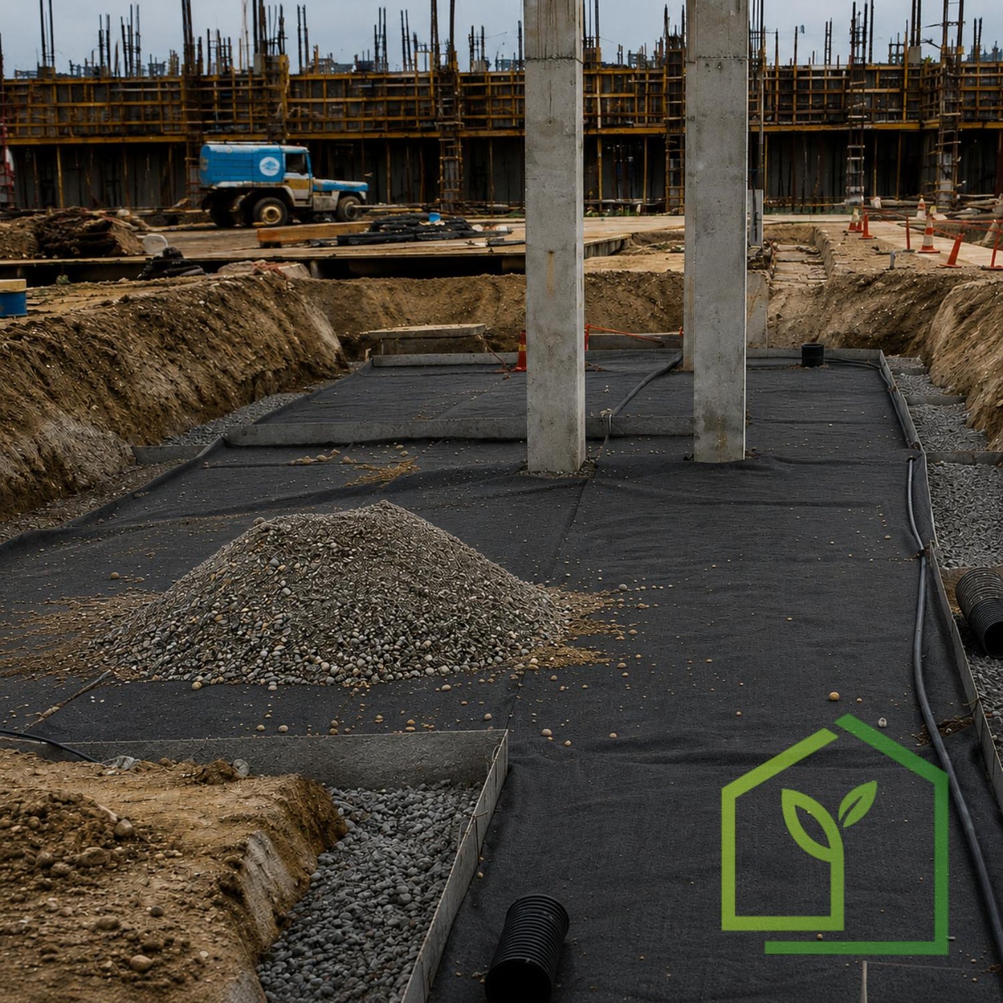 Geotextil 200 gr/m² 4×200 m – Tela Drenaje y Estabilización-Geotextil-HBTA62-Garden Market