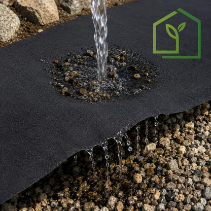 Geotextil 200 gr/m² 4×200 m – Tela Drenaje y Estabilización-Geotextil-HBTA62-Garden Market