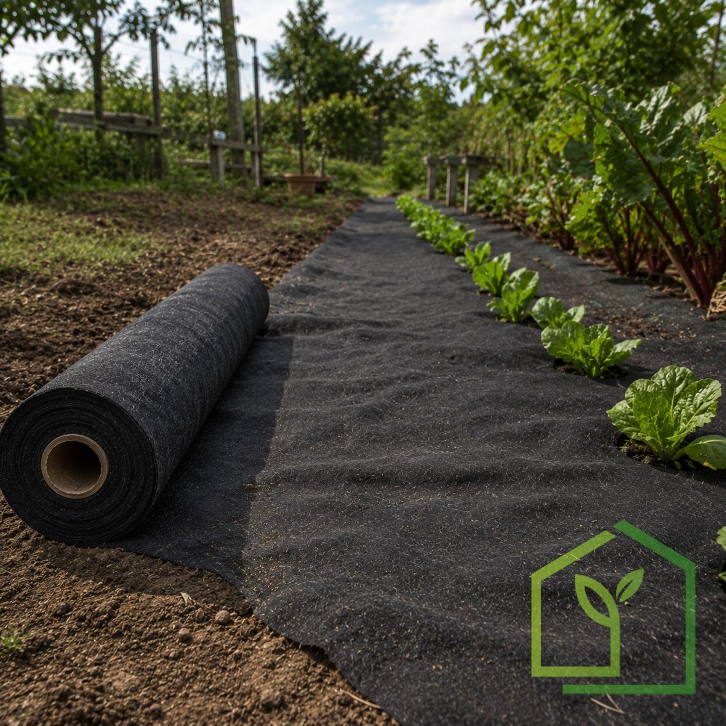 Geotextil 200 gr/m² 2×100 m – Tela Drenaje y Estabilización-Geotextil-HBTA61-Garden Market