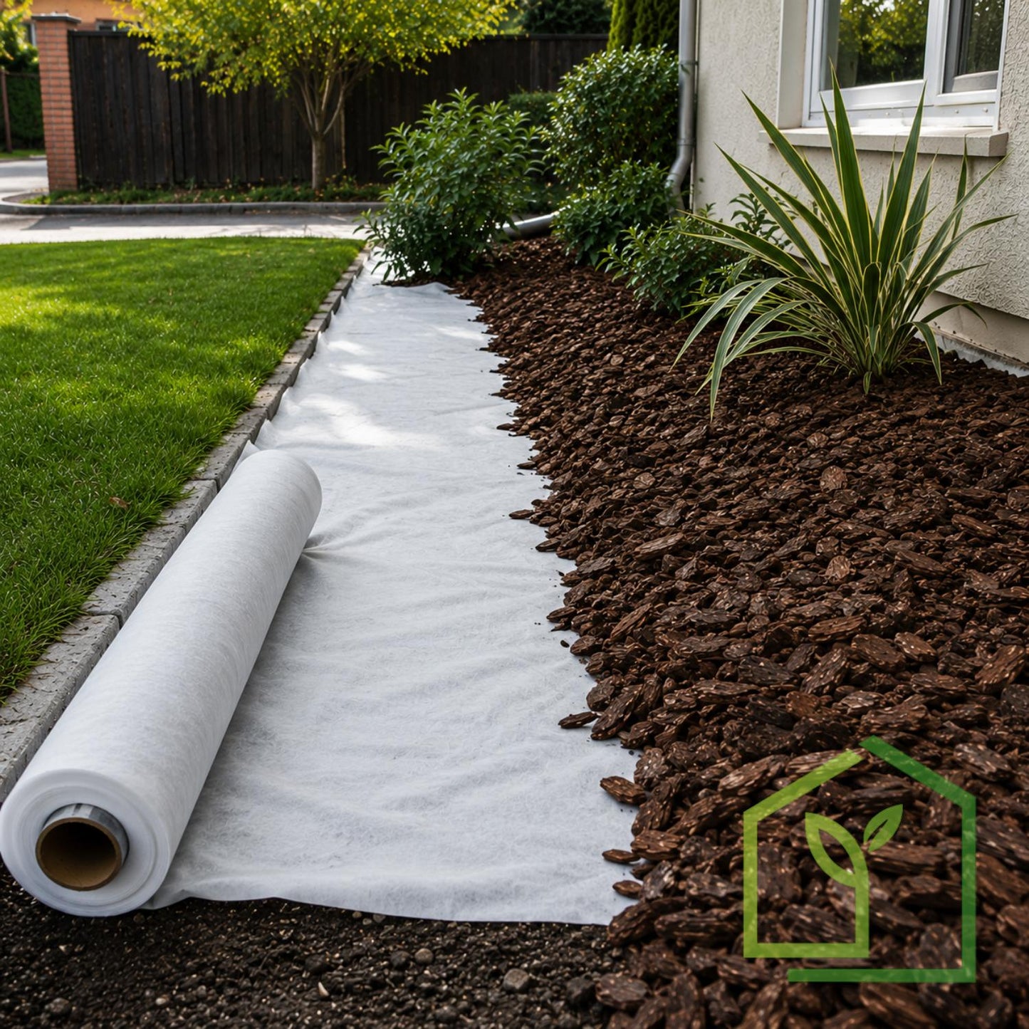 Geotextil Blanco 200 gr/m² 2×100 m – Tela Drenaje y Estabilización-Geotextil-HBTA65-Garden Market