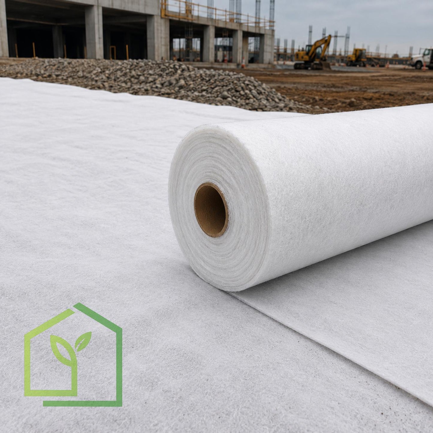 Geotextil Blanco 200 gr/m² 4×200 m – Tela Drenaje y Estabilización-Geotextil-HBTA67-Garden Market
