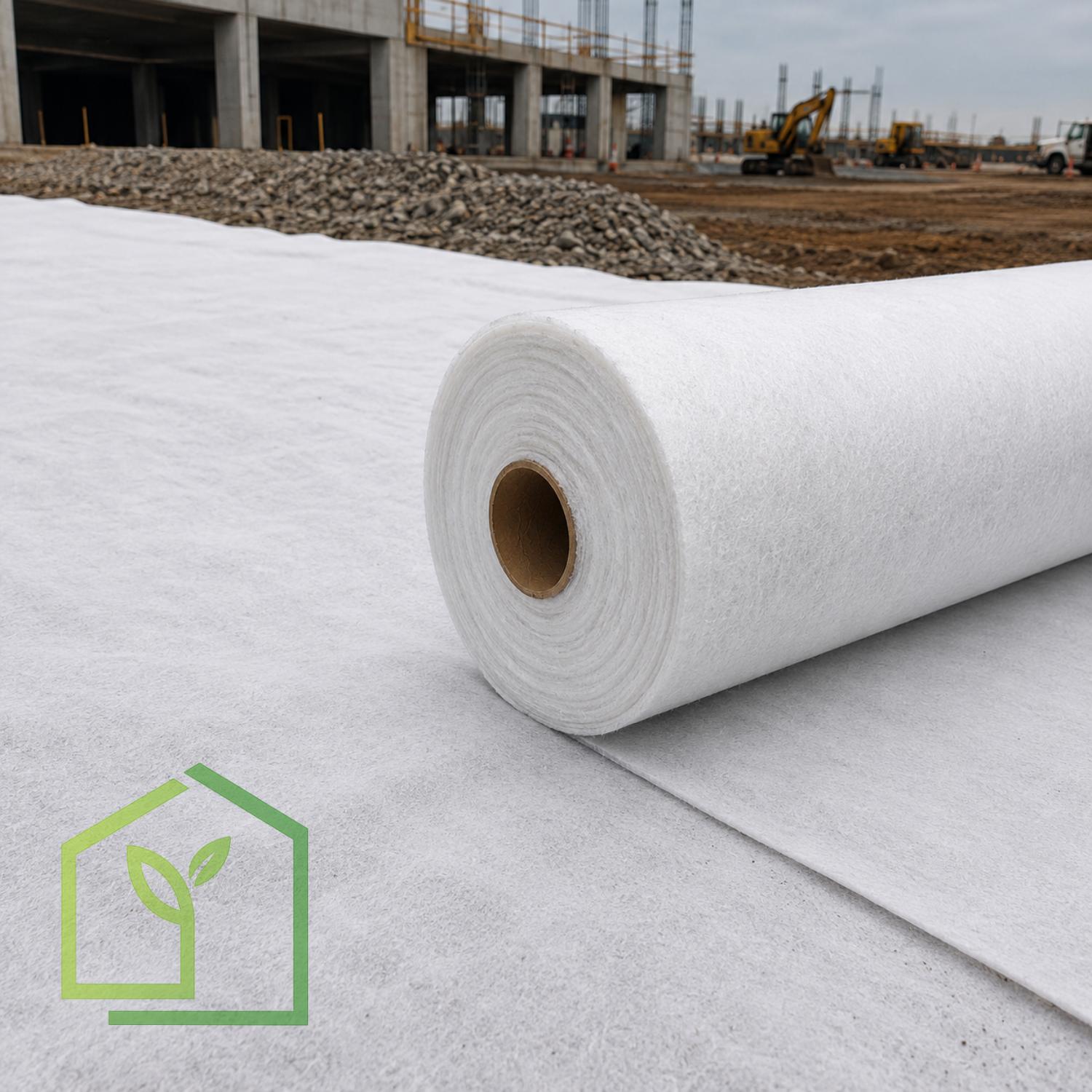 Geotextil Blanco 200 gr/m² 4×200 m – Tela Drenaje y Estabilización-Geotextil-HBTA67-Garden Market