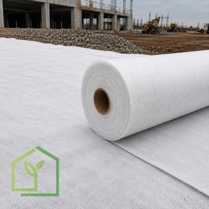 Geotextil Blanco 200 gr/m² 4×200 m – Tela Drenaje y Estabilización-Geotextil-HBTA67-Garden Market